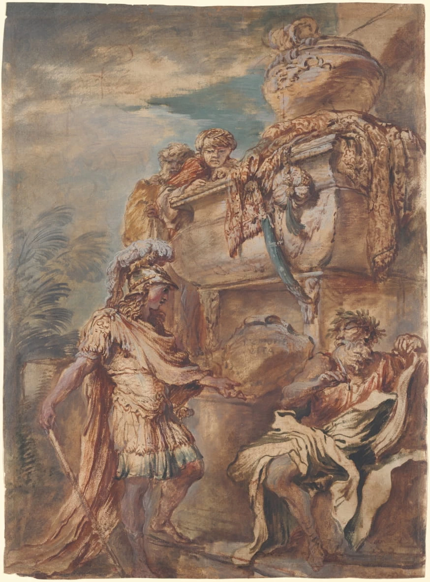 Alessandro alla tomba di Ciro - National Gallery of Art